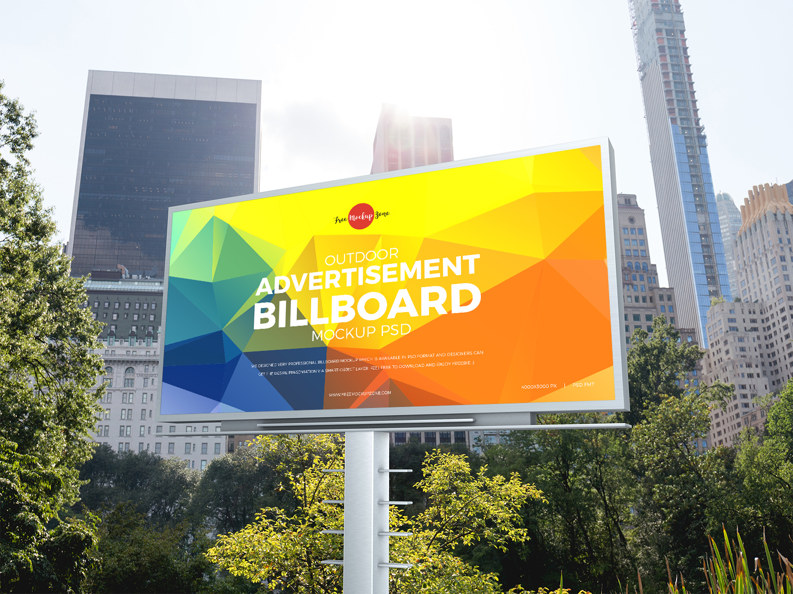 Advertising wallpaper